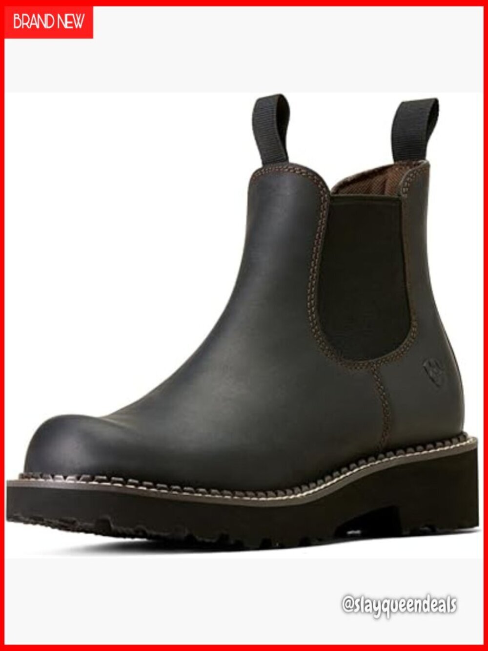 Women's Western Boots Slip-On Ankle Boots Fatbaby Toe Comfort Work Casual
